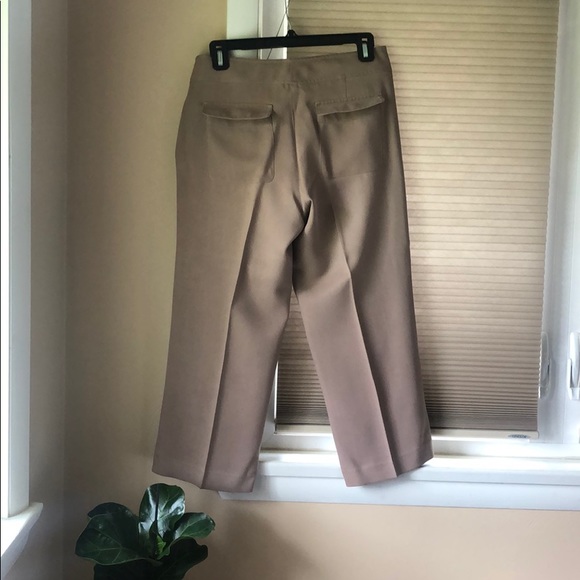 How & Wen cropped silk pants - Picture 3 of 4